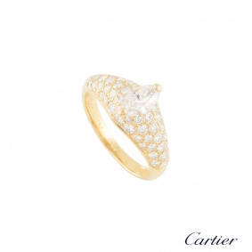 Cartier Marquise Diamond Ring